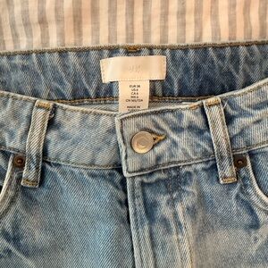 H&M Light Blue Straight Leg Jeans